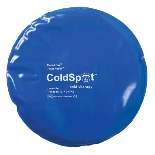Reusable Heavy Duty Cold PackRound 10Black Urethane