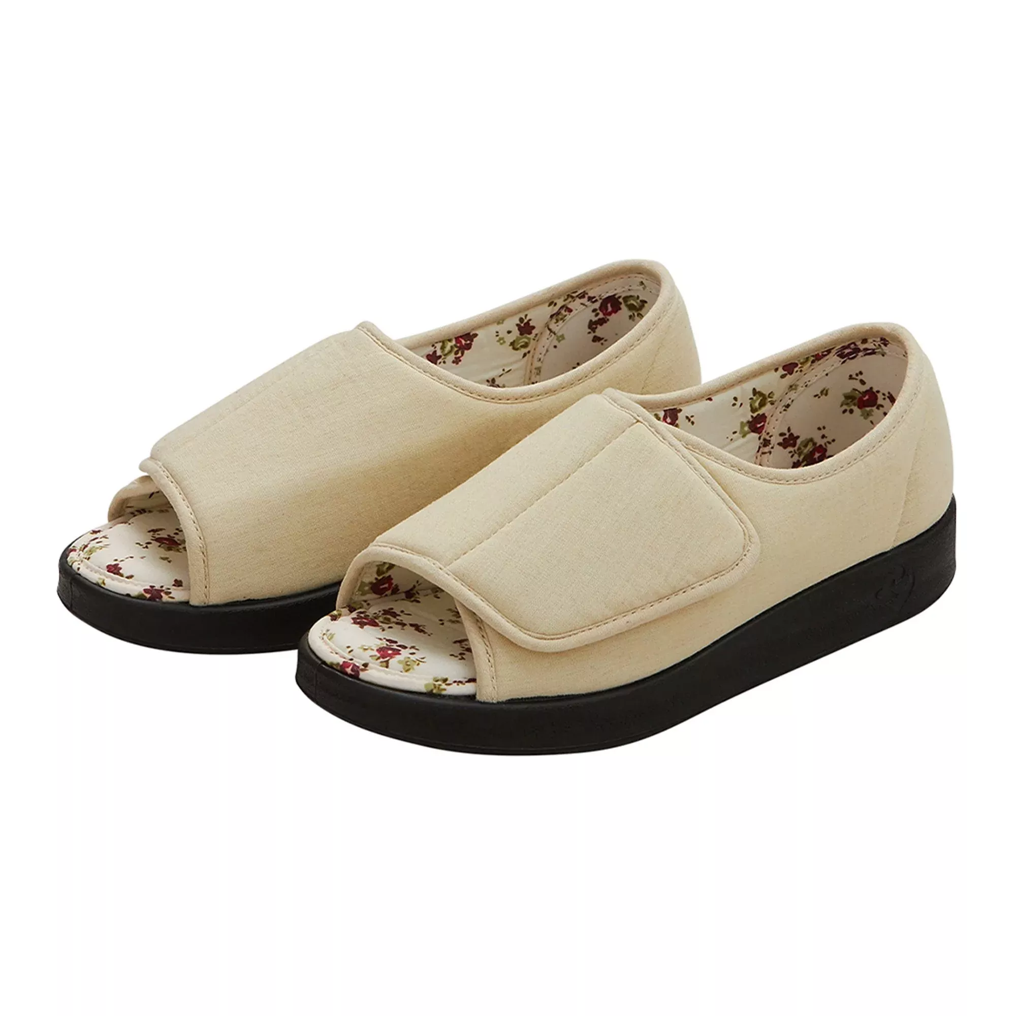 SHOE, SANDAL IN/OUTDOOR WMNS EASY CLSR OPEN TOE BGE SZ7