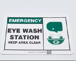 SIGN, EYE WASH STATION