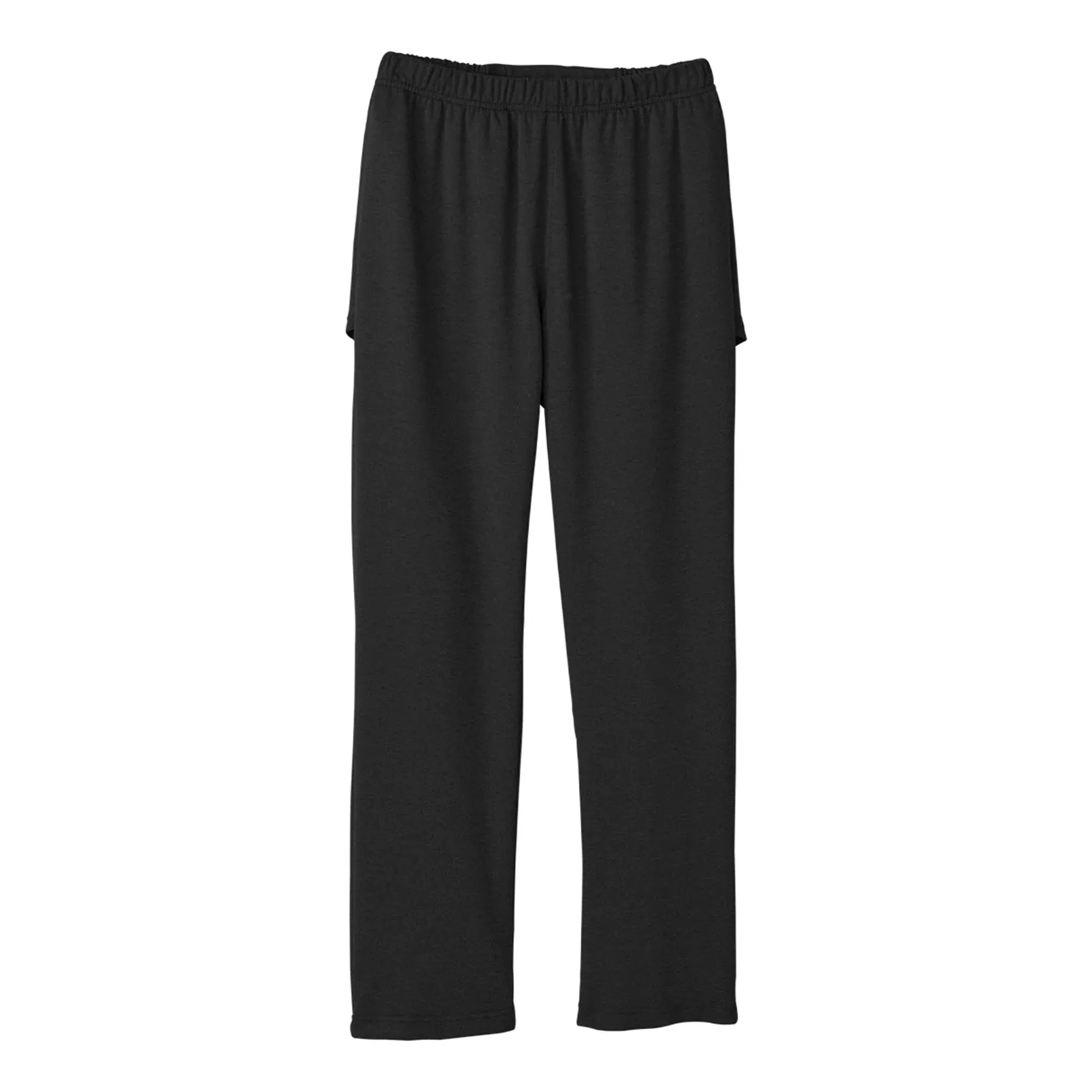 Silverts Open Back Adaptive Pants, Large, Black, 1 Each