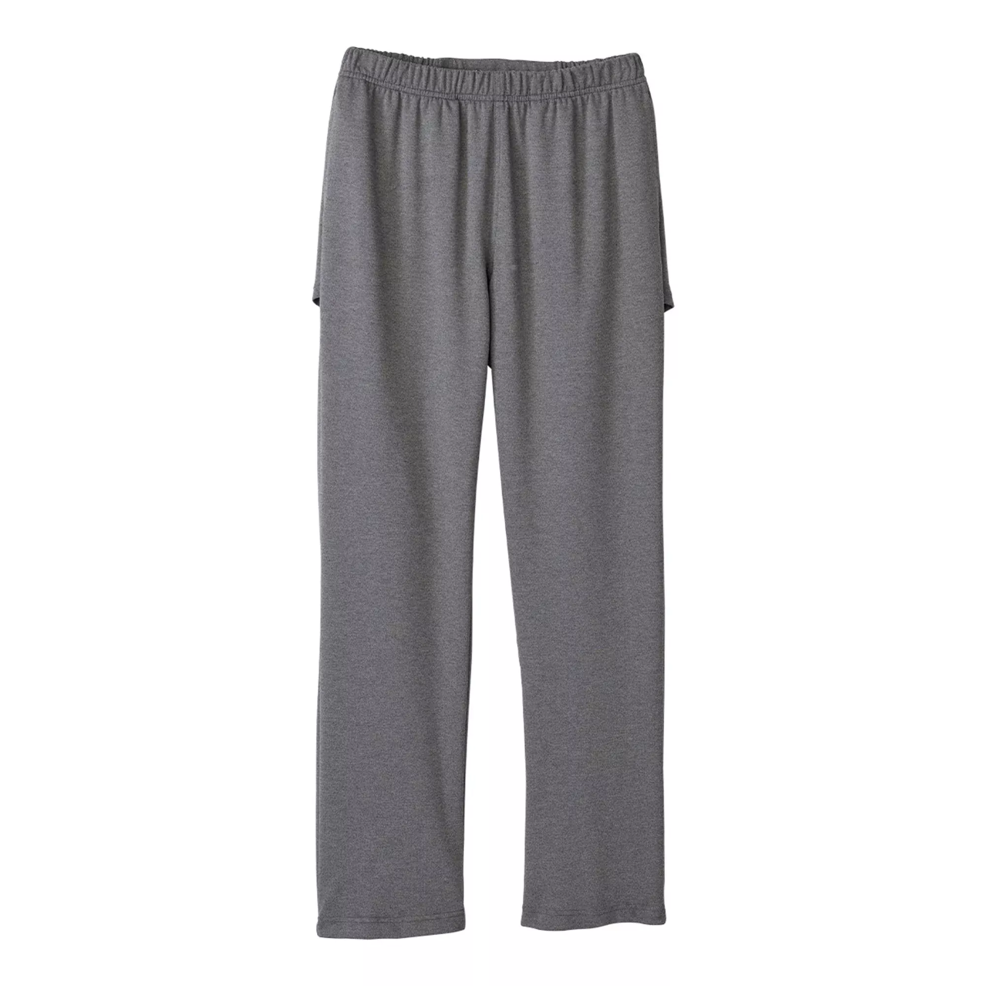 Silverts Women's Open Back Soft Knit Pant, Heather Gray, 3X-Large, 1 Each