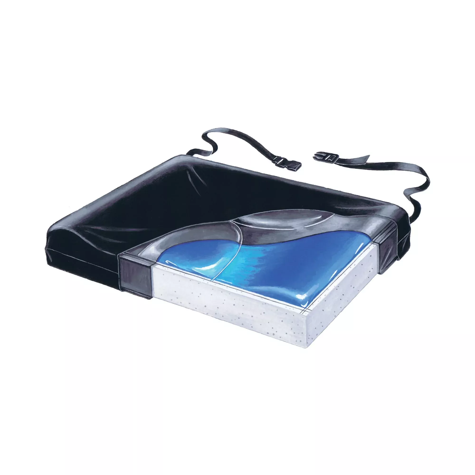 Skil-Care™ Stability Plus Seat Cushion Size 16 by 18, 1 Each