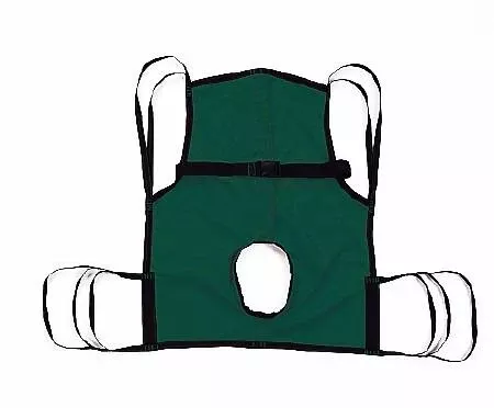 SLING, COMMODE W/POSITIONING STRAP SM