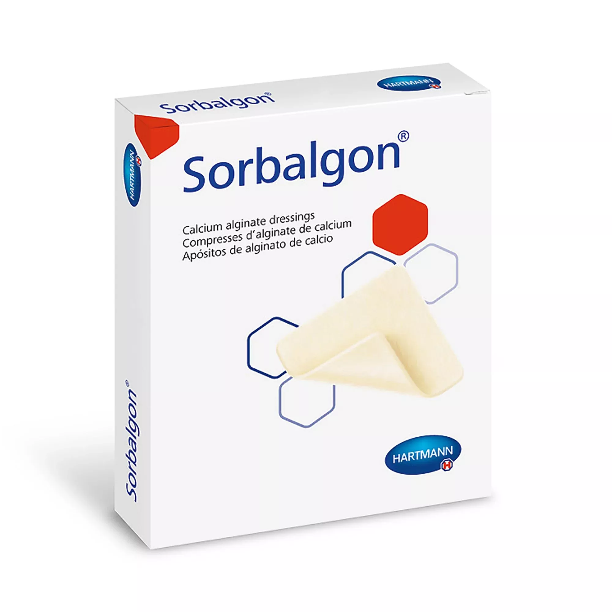 Sorbalgon Alginate Dressing, 1 x 12 Inch, 1 Box of 5