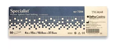 Specialist Plaster Splints Fast Setting 4X 15Bx/50