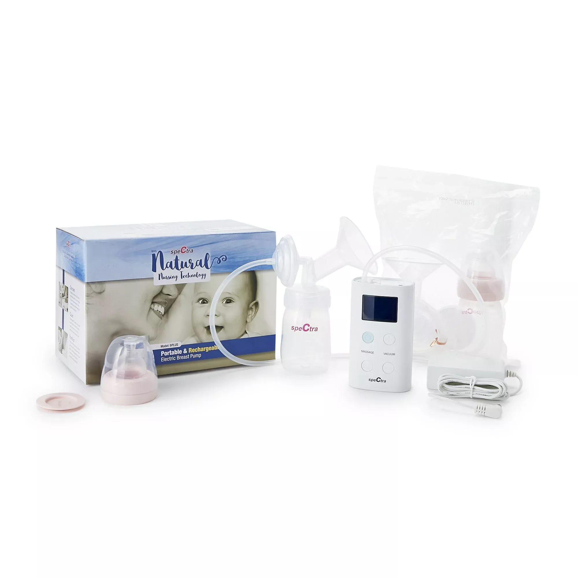 Spectra 9 Plus Single / Double Electric Breast Pump, 1 Each