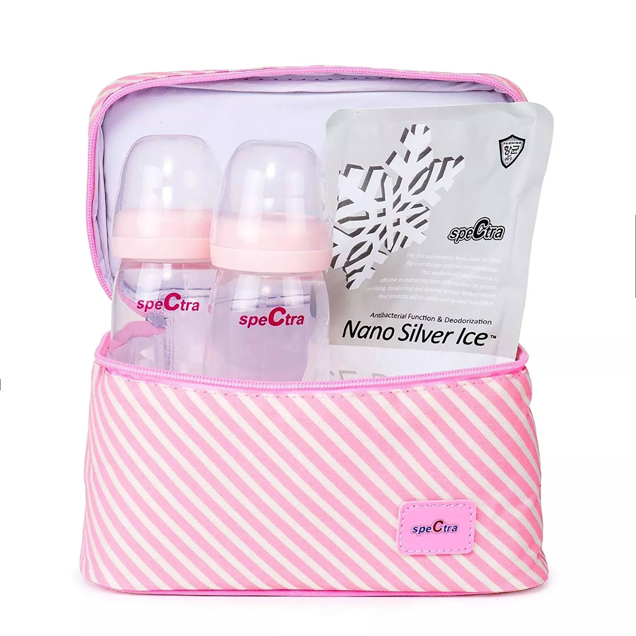 SpeCtra Milk Cooler Kit, Pink, 1 Each