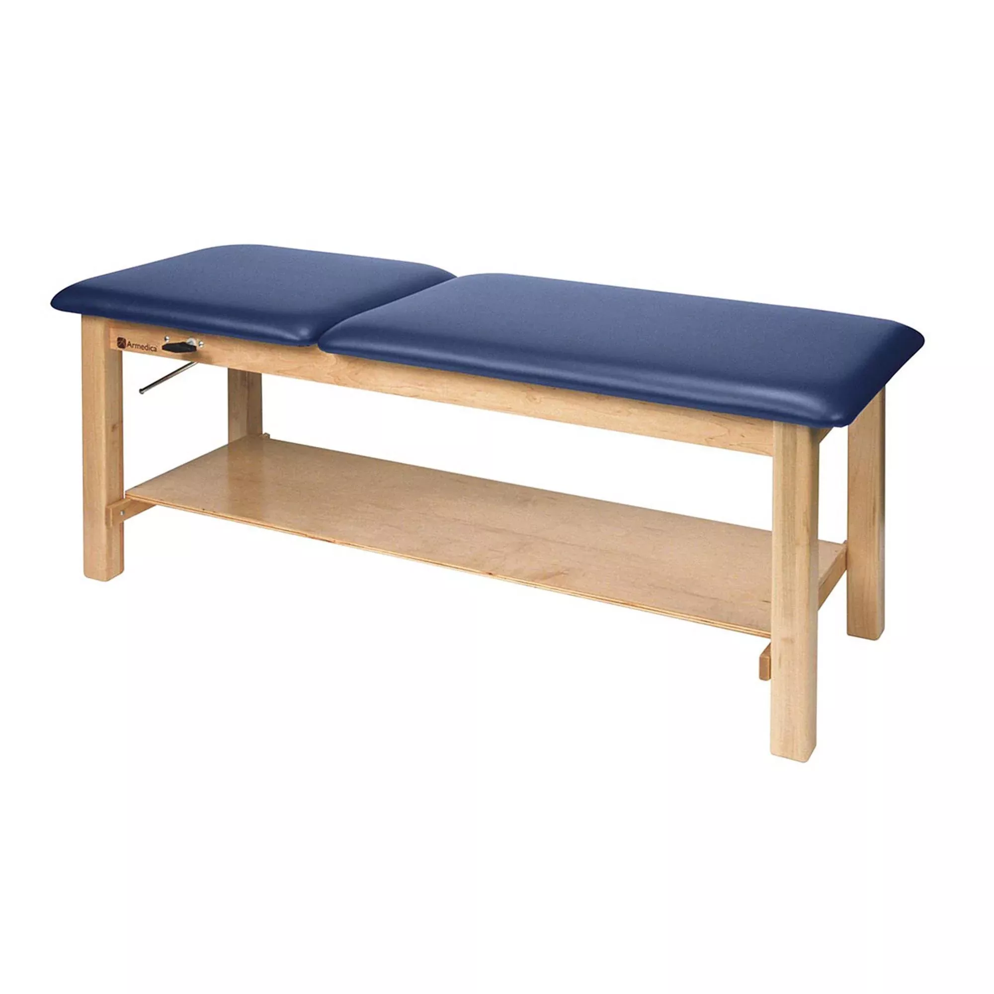 TABLE, TRTMT SHELF/ADJ BCK WOOD W/MAPLE FINISH