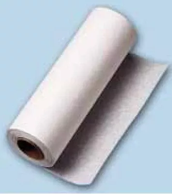 Tidi Crepe Headrest Paper, 8-1/2 Inch x 125 Foot, White, 1 Case of 25