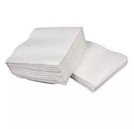 Tidi White Disposable Washcloth, 1 Bag of 50