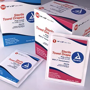 Towel Drape Sheets- Sterile- 3 18X 26Bx/50