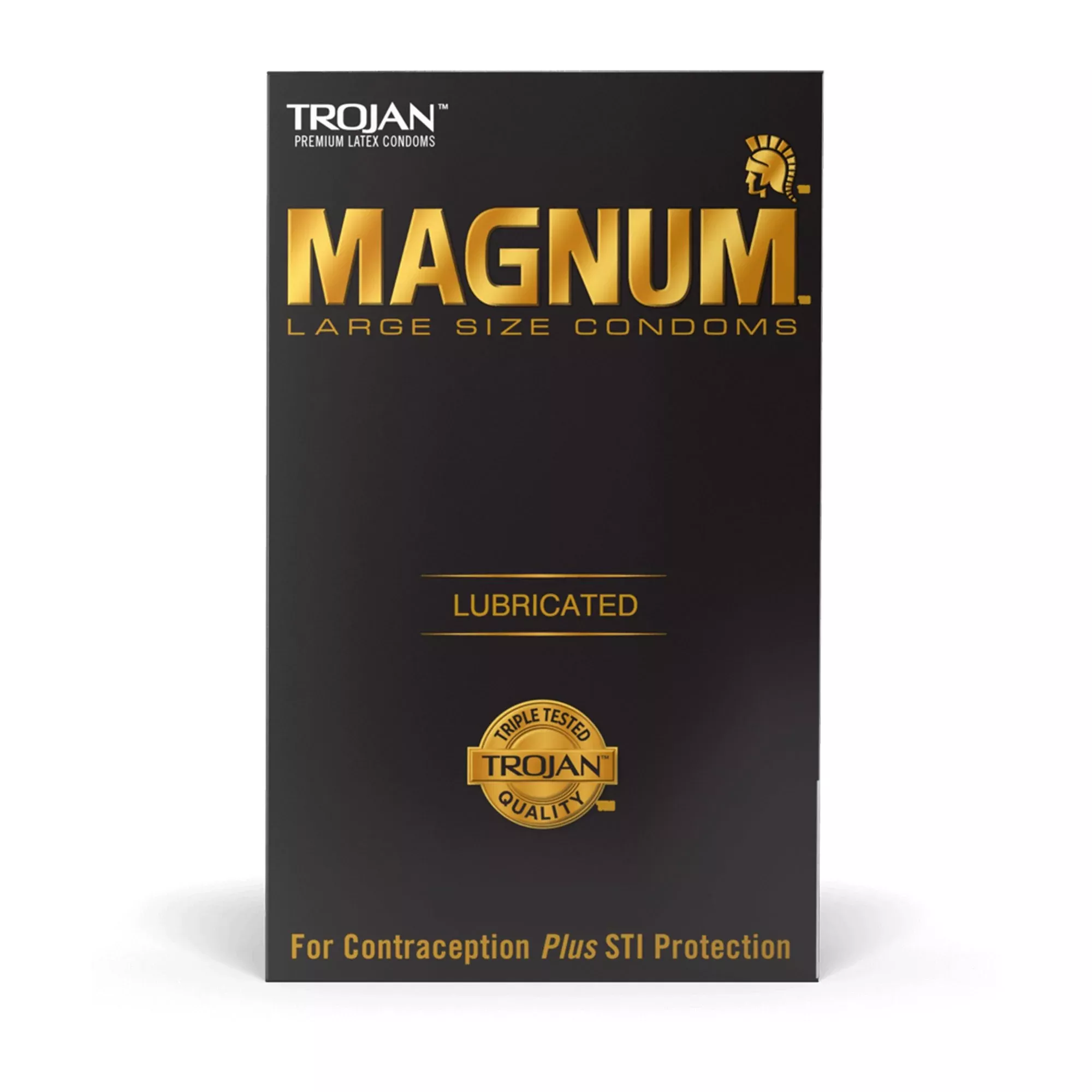 Trojan Magnum Condom, 1 Box of 3