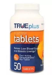 TRUE PLUS GLUCOSE, TAB ORG 4GM(50/BT 12BT/CS)