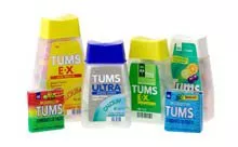 Tums Extra Strength Calcium Carbonate Antacid, 1 Each