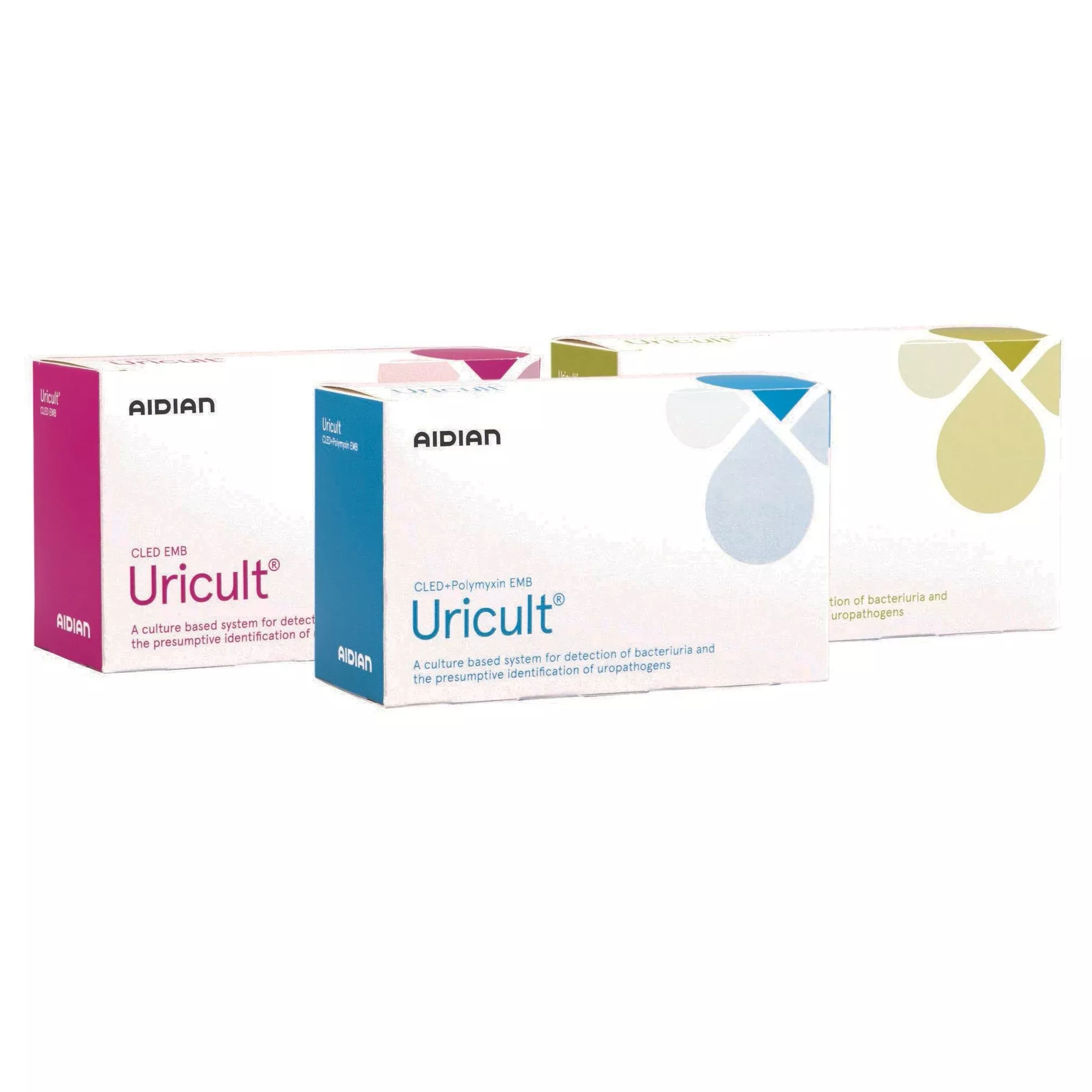 URICULT, CLED/POLYMYXIN/MACCONKEY 14"X14" (10/BX)