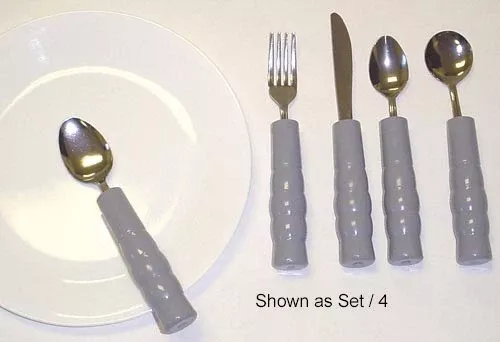 Weighted Utensils Set/3 TeaspoonFork & Knife