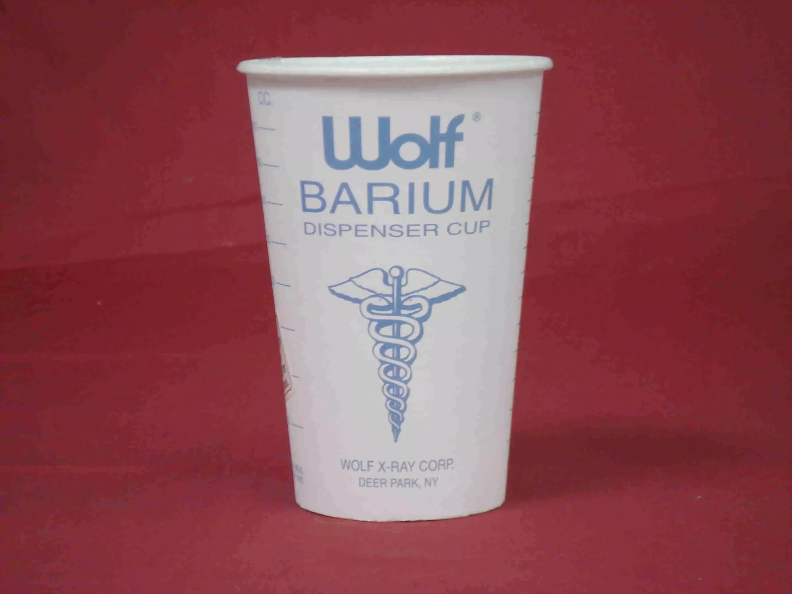 Wolf X-Ray Barium Cup, 1 Pack of 100