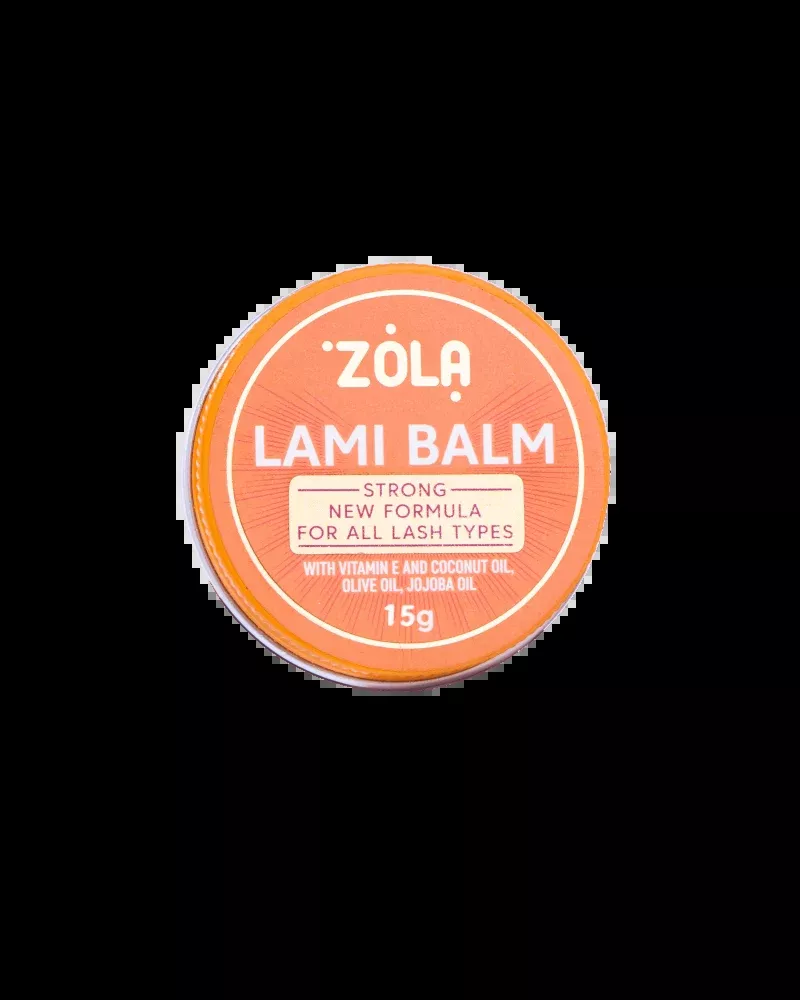 ZOLA adhesive balm for all lash types Lami balm Orange, 15 g