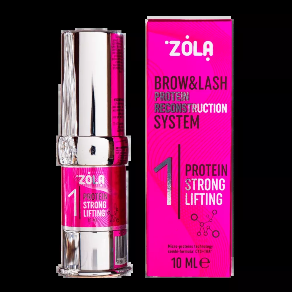 ZOLA permanent eyelash and eyebrow lamination №1 Protein strong lifting, 10 ml