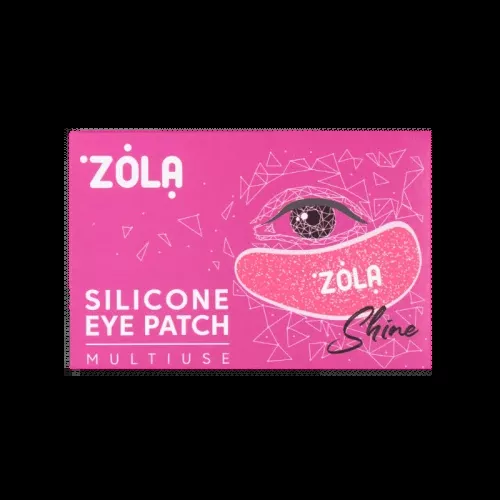 ZOLA silicone eye pads pink, 1 pair