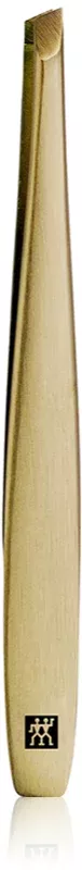 Zwilling Premium Gold tweezers slanted