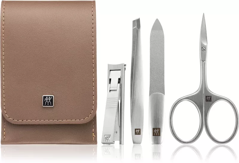 Zwilling Premium manicure set Taupe 4 pcs